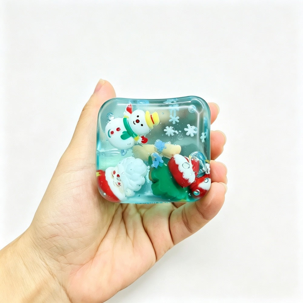 Christmas Cube Squishy Toy