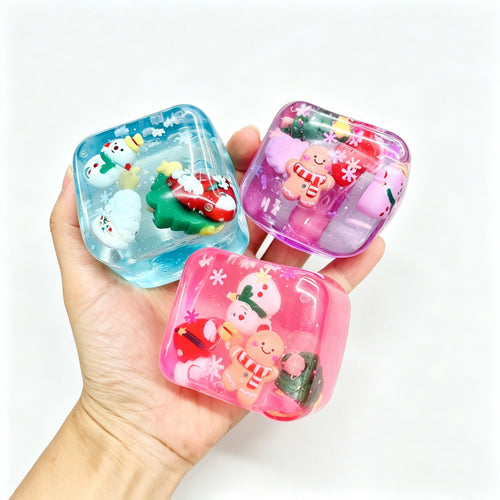 Christmas Cube Squishy Toy