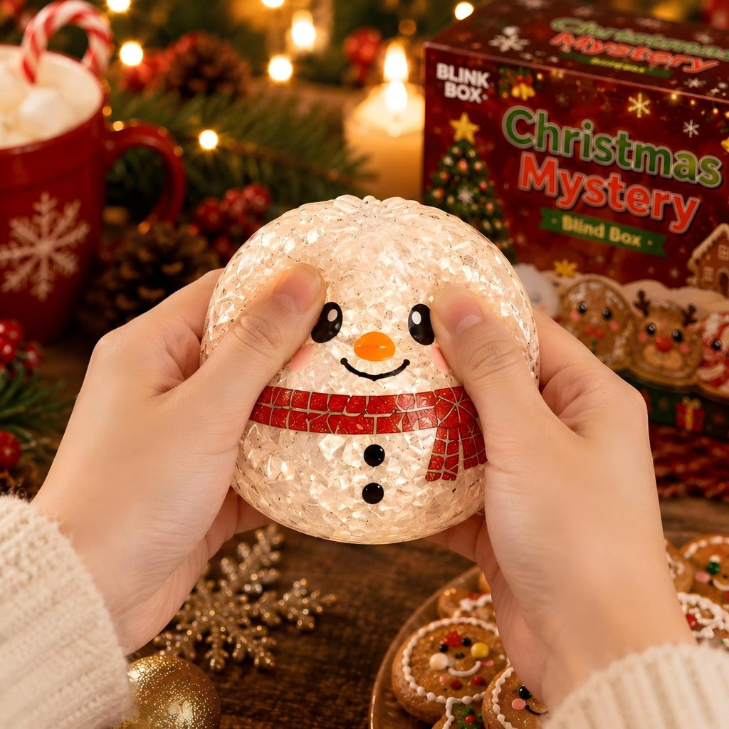 Christmas Dumpling Squishy Mystery Toy