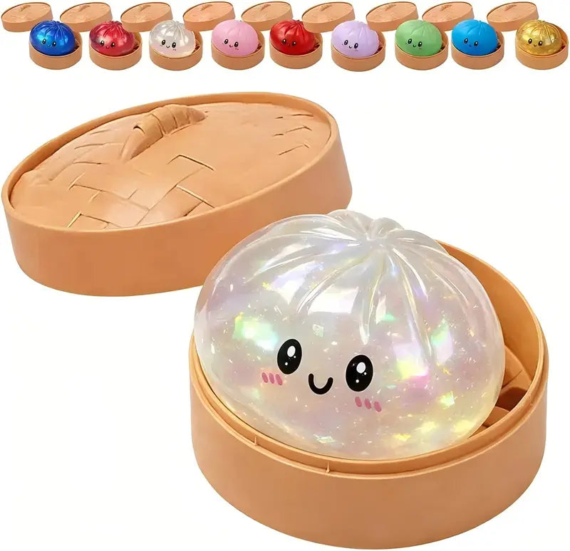 Glitter Dumpling Squishy Mystery Toy