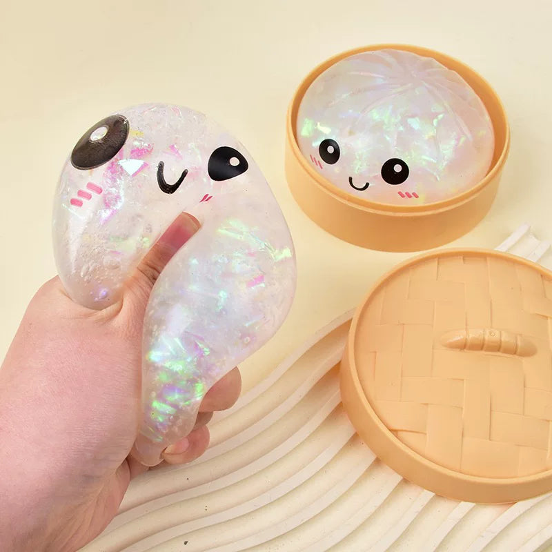 Glitter Dumpling Squishy Mystery Toy