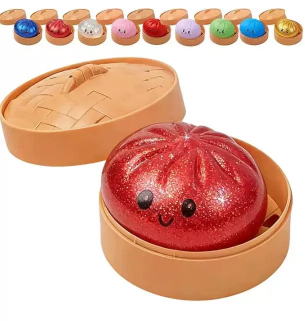 Glitter Dumpling Squishy Mystery Toy