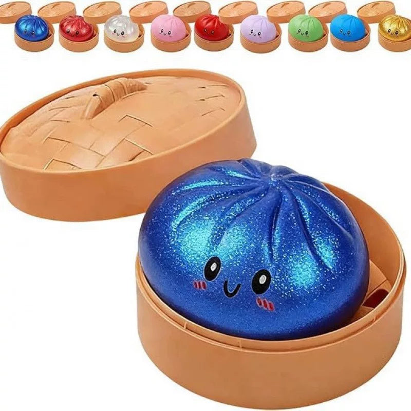 Glitter Dumpling Squishy Mystery Toy