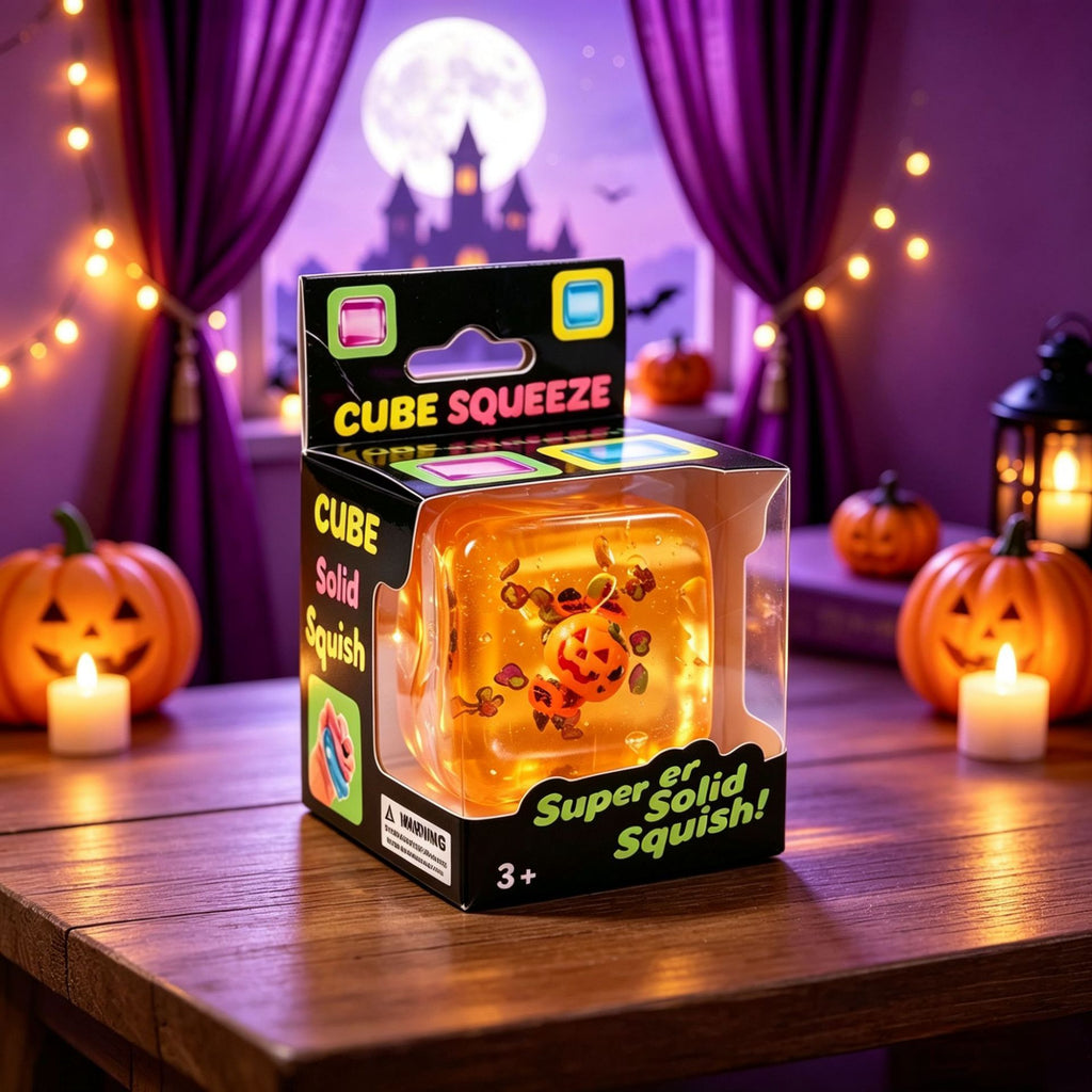 Halloween Cube Squishy Toy