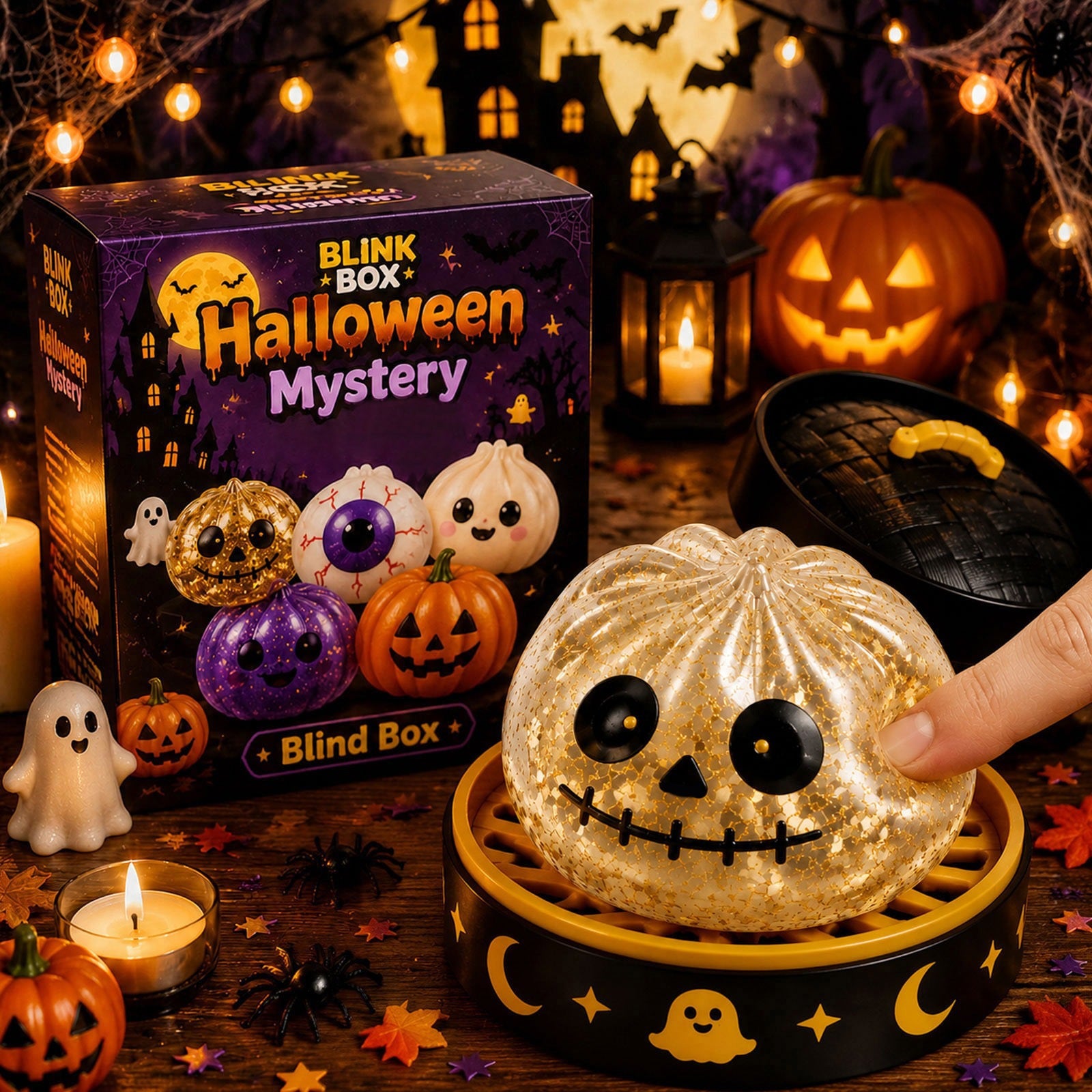 Halloween Dumpling Squishy Mystery Toy
